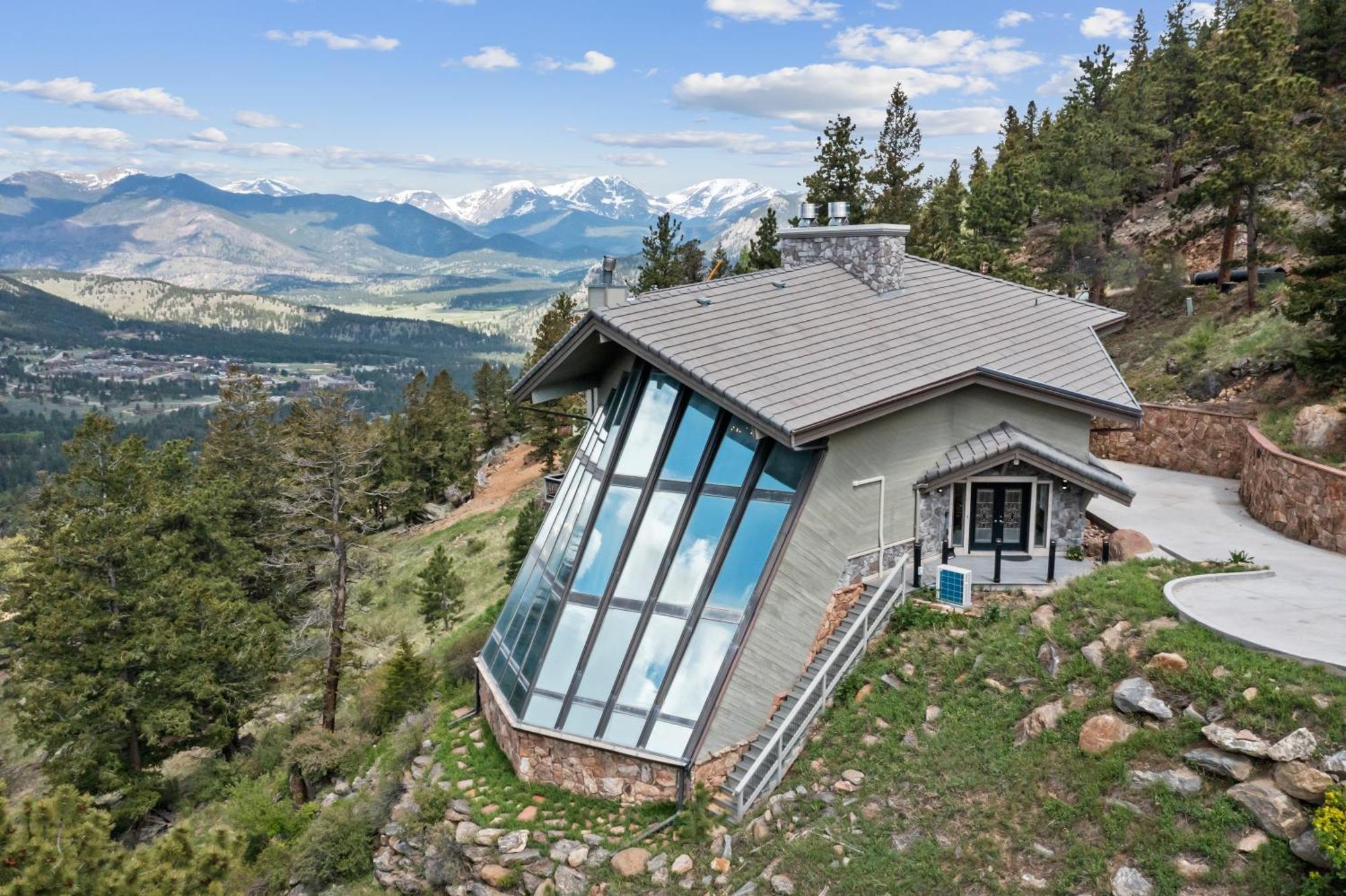 Casa De Cristal-Epic Views-Hottub-Sauna-Sleeps 10-Luxury Linens-Stocked Kitchen Estes Park Bagian luar foto
