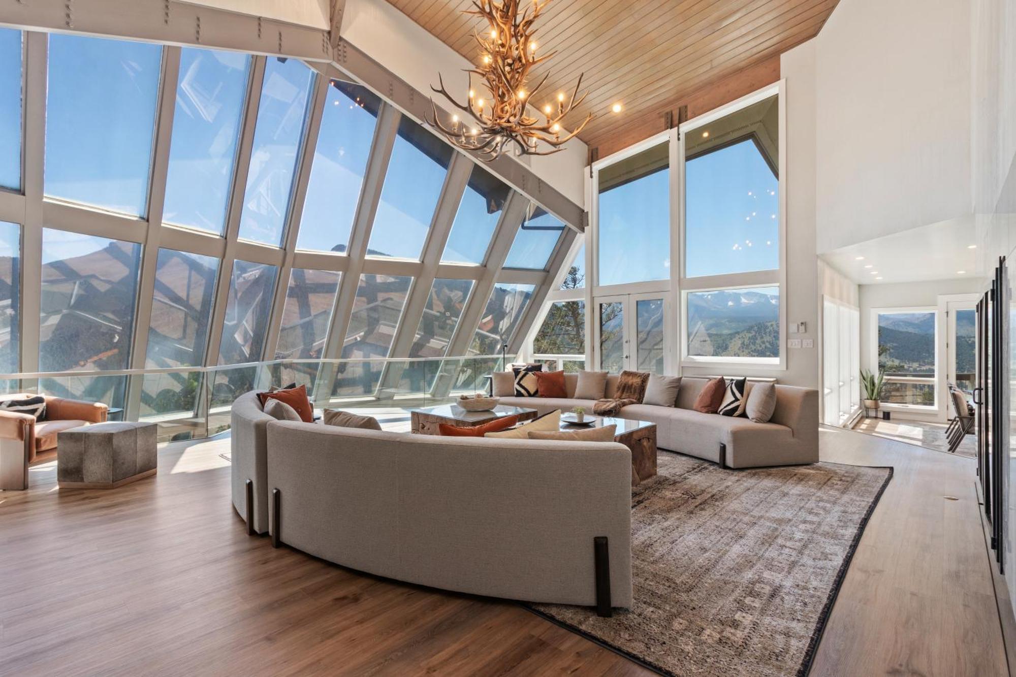 Casa De Cristal-Epic Views-Hottub-Sauna-Sleeps 10-Luxury Linens-Stocked Kitchen Estes Park Bagian luar foto
